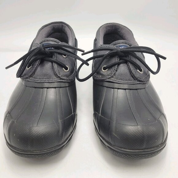 Sperry Top Sider Womens Duckling Boots Waterproof Rubber Rain Size 7 Duck Shoe - Picture 3 of 16